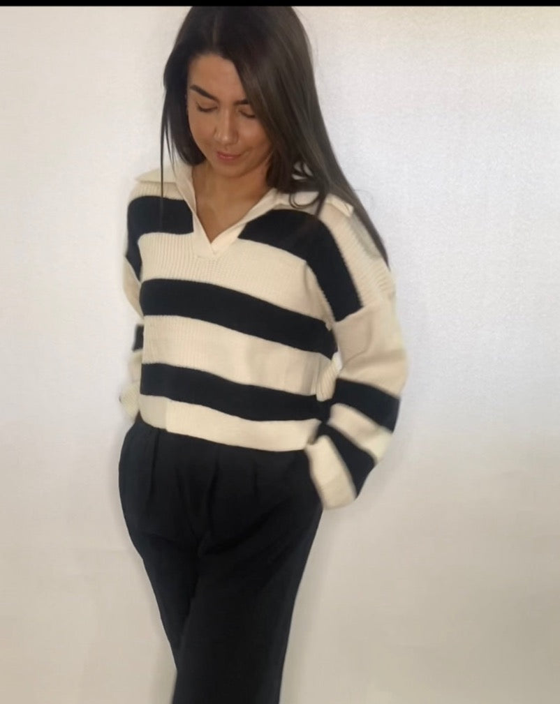 Sailor striped sweater